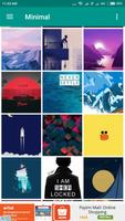 Minimal Wallpapers Affiche