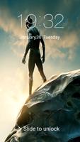 Black Panther T'Challa Lock Screen & HD wallpapers Screenshot 1