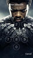 Black Panther T'Challa Lock Screen & HD wallpapers Screenshot 3