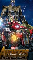 Avengers: Infinity War Lock Screen & HD wallpapers Affiche