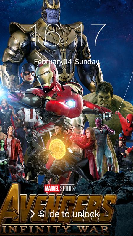 Avengers Infinity War Lock Screen Hd Wallpapers For Android Apk