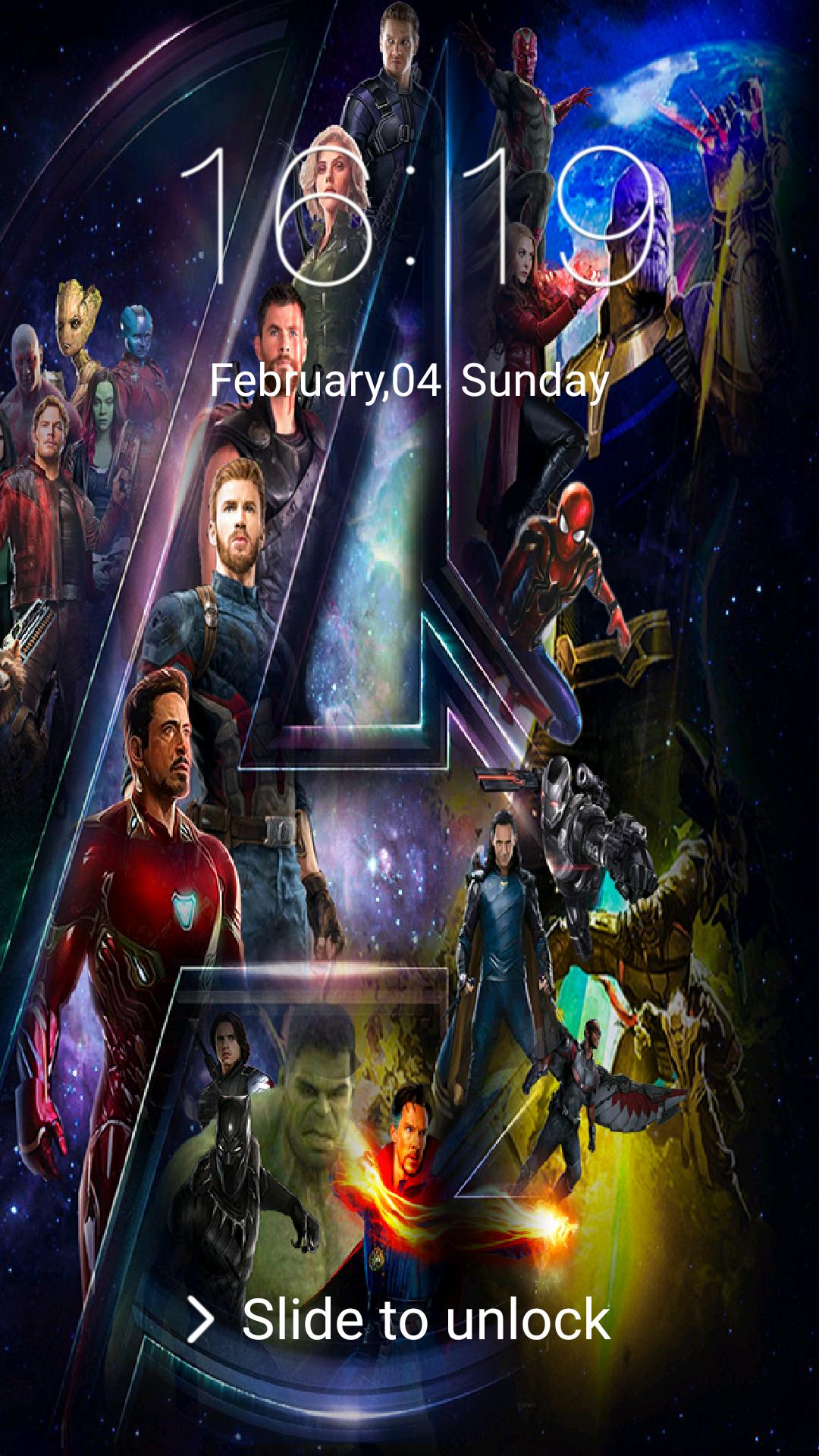 pic Lock Screen Marvel Gif Wallpaper avengers infinity war lock screen hd