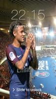 Keypad Lock Screen For Neymar Jr PSG & HD photos تصوير الشاشة 2