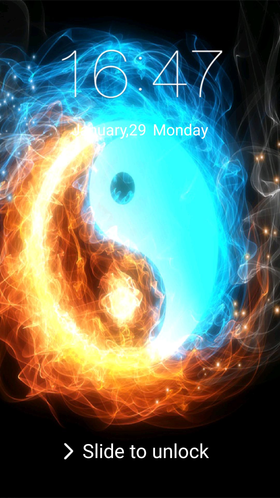 Yin Yang Keypad Look Screen & HD wallpapers APK pour Android Télécharger