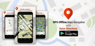GPS Offline Maps Navigation With Voice Directions
