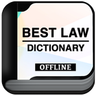 Law Dictionary Offline Pro icône