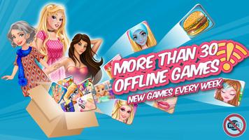 Plippa offline girl games Affiche