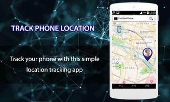 GPS Telefon Tracker: Offline-Modus Cell Tracker Plakat