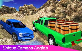 Pickup Truck : 4x4 Uphill Cargo Drive Simulator 3D Ekran Görüntüsü 3