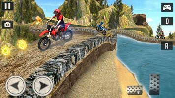 Offroad Moto Bike Impossible Stunt : Hill Rider Affiche