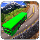 Offroad Hill Bus Driving 3D icon