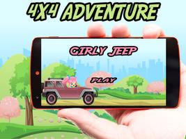Offroad 4x4 jeep racing Affiche