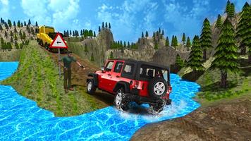 4x4 Внедорожник Rally Jeep Mountain Climb постер