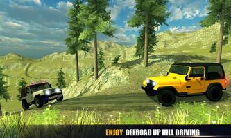 Offroad Jeep Mountain Drive ポスター