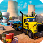 Offroad Nuclear Waste Transport - Truck Driver Zeichen