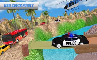 Offroad Police Car: Crime City Cop Drive Simulator captura de pantalla 3