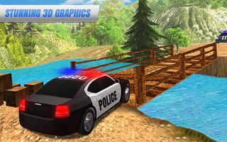 Offroad Police Car: Crime City Cop Drive Simulator Affiche
