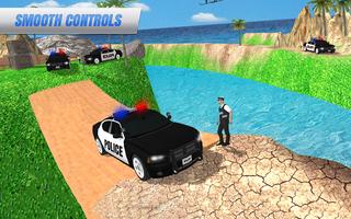 Offroad Police Car: Crime City Cop Drive Simulator imagem de tela 2