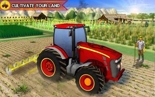 echt aus Straße Traktor Fahren Neu Bauernhof Spiel Plakat