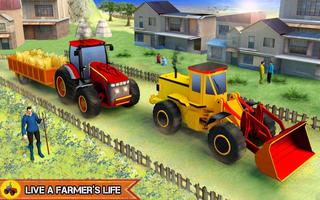 echt aus Straße Traktor Fahren Neu Bauernhof Spiel Screenshot 2