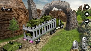 Offroad US Army Transport 3D poster
