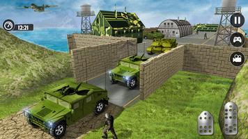 Offroad US Army Transport 3D screenshot 1