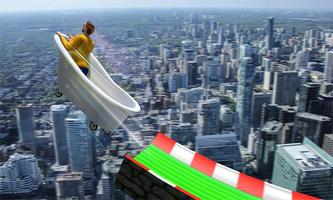 Donuts Wheel Race On Mega Ramp screenshot 1