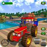 Tractor Trolley Cargo: Hill Driving Simulator icon