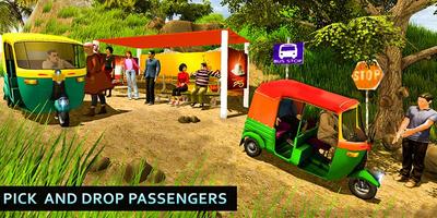 Modern Rikshaw New Hill Tuk Tuk Sim 2018 screenshot 2