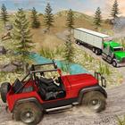 Offroad Jeep Prado Driving- Truck Driver Sim আইকন