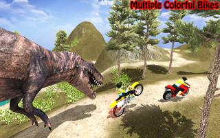 Dino Bike Race Adventure: Dinosaur Escape Games capture d'écran 2