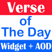Verse of the Day Widget + AOD icon