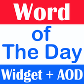 Word of the Day Widget + AOD icon