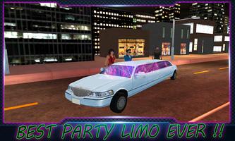 Big City Party Limo Driver 3D पोस्टर