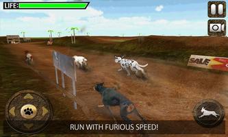 Chien Greyhound Racing 3D capture d'écran 2