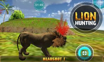 Wild Lion Sniper Shooter capture d'écran 2
