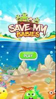 Turtle Pop - Free Bubble Pop, Blast Games For Kids Affiche