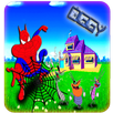 Spider Oggy Skyboard Vs Cockroaches APK