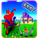 Spider Oggy Skyboard Vs Cockroaches APK