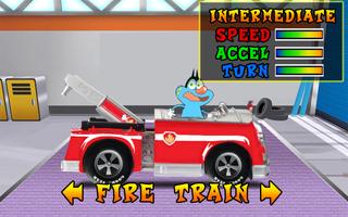 oggy Train Game 2017 plakat