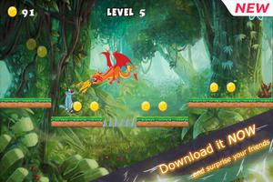 Ogggy Subway Jungle Adventure Game Screenshot 2