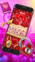 liefdesdagboek met sleutel-poster