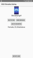 Slovakia Dating Site - OGO capture d'écran 3