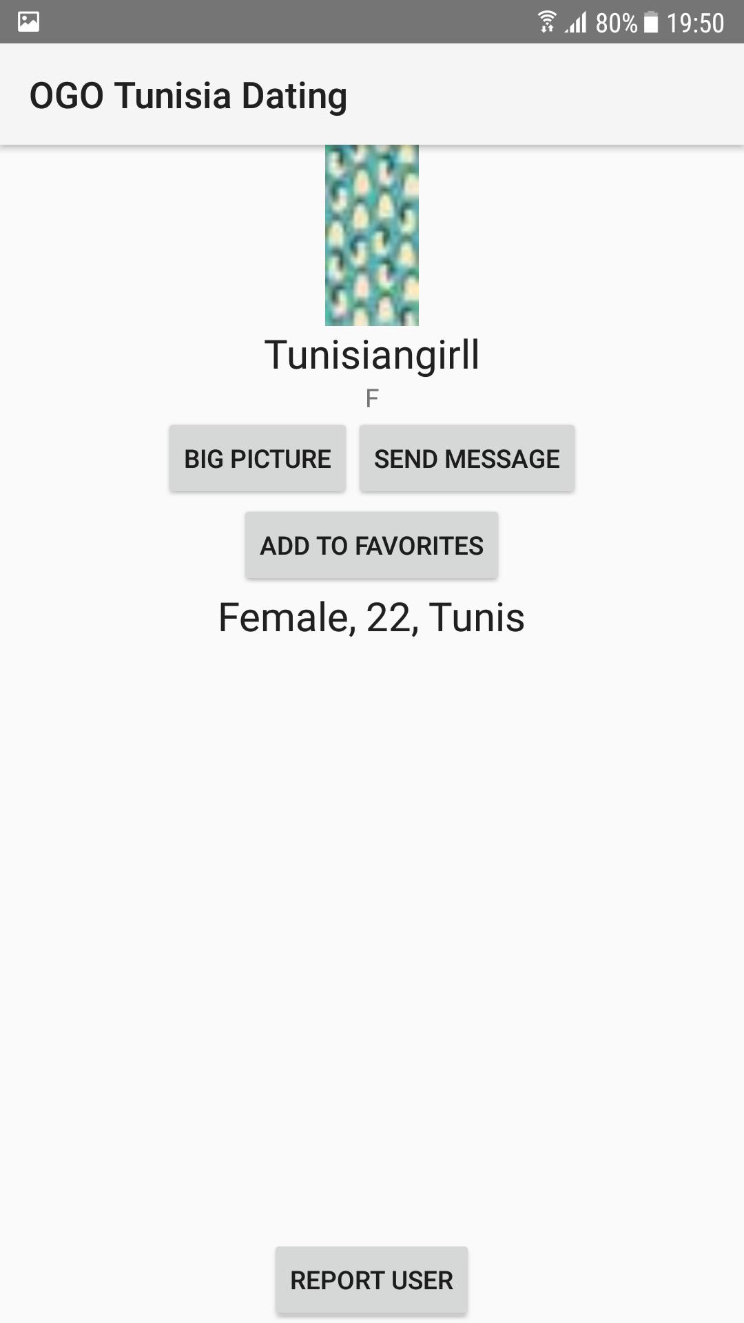 Dating site in Tunisia)