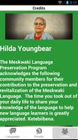 Meskwaki Language App ภาพหน้าจอ 3