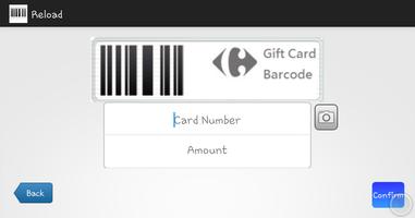 برنامه‌نما mGiftCard Merchant عکس از صفحه