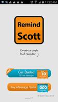 RemindScott Cartaz