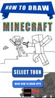 Draw Minecraft الملصق