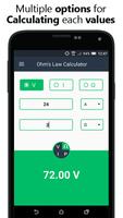 Ohms Law Calculator - Valt/Amp screenshot 2