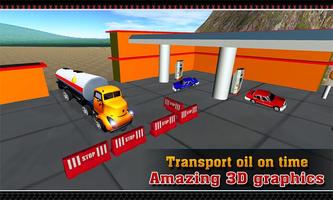 Oil Tanker Transporter Truck capture d'écran 3